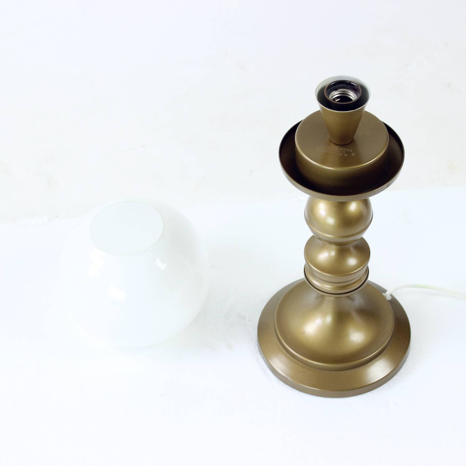 Elegant Vintage Table Lamp By Drukov, 1950s