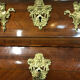 Curved secretary in Louis XV style