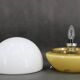 1970s Rare All Glass Table Lamp by Valaske Mezirici, Czechoslovakia