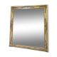 Antique fireplace mirror 144.5cm/131.5cm gold leaf and mercury