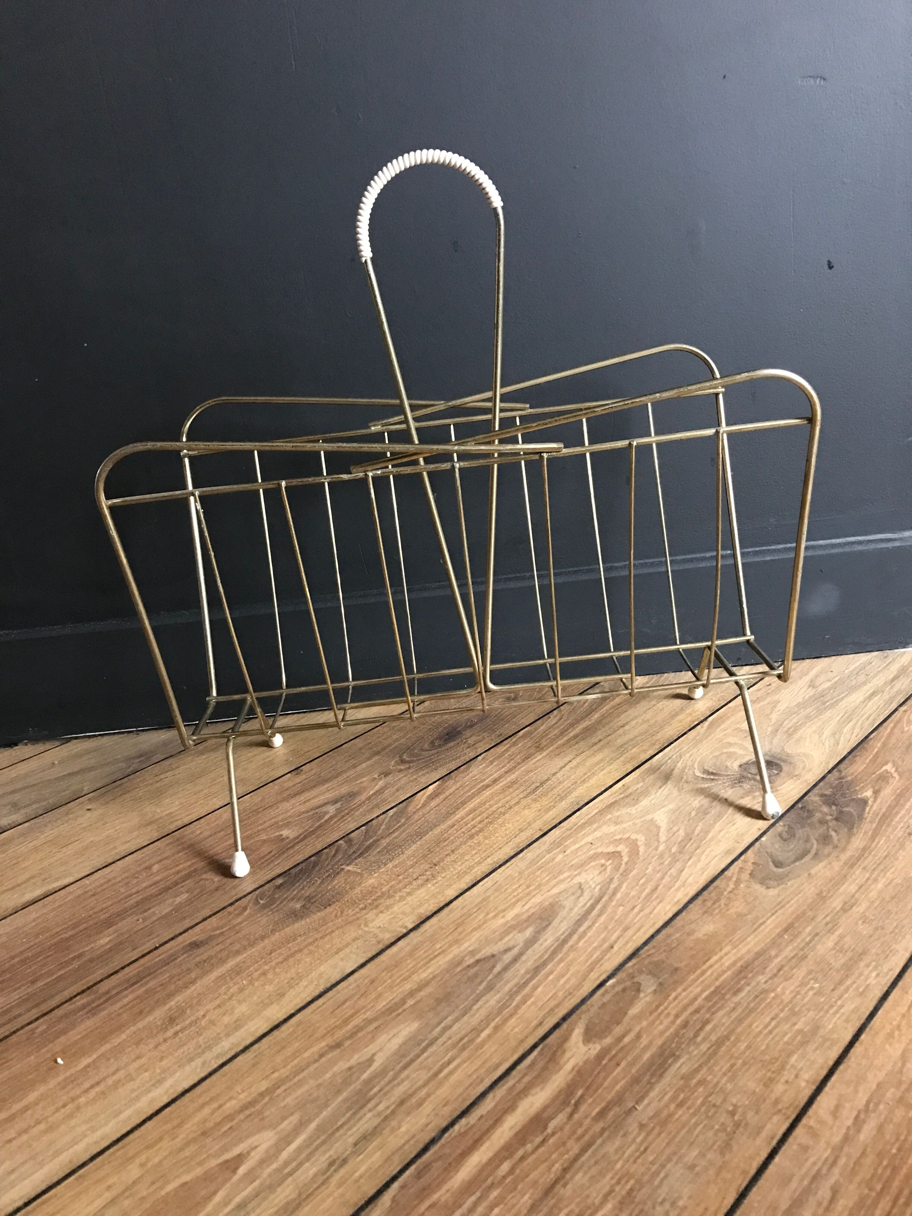 Vintage magazine rack