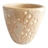 Earthen flowerpot
