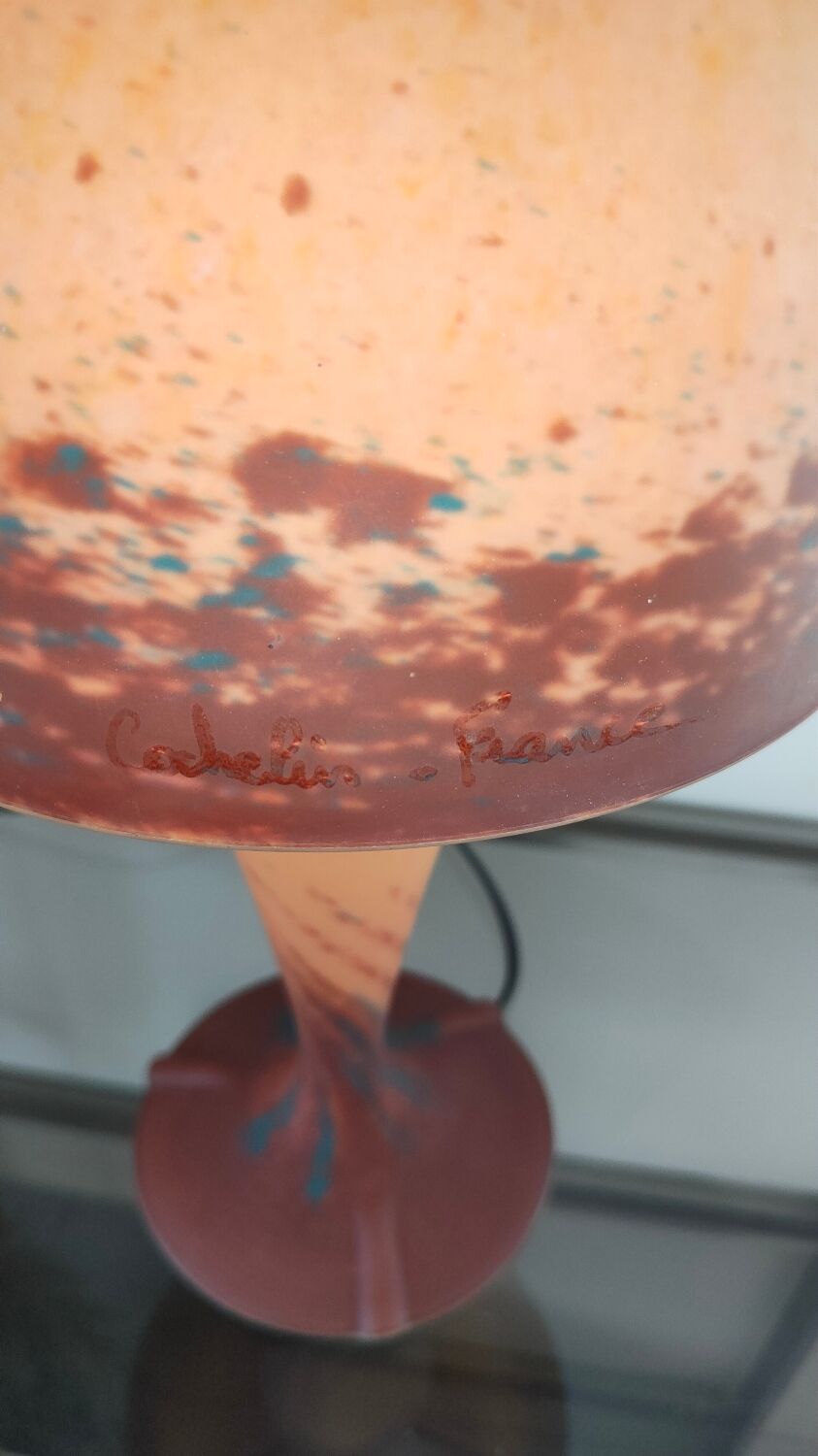 Lampe champignon 1980 Cochelin France