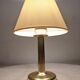 Brass bedside lamp from the 70s