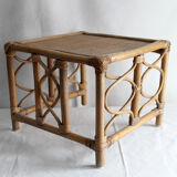 Table or footrest rattan