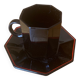 Geometric coffee cups