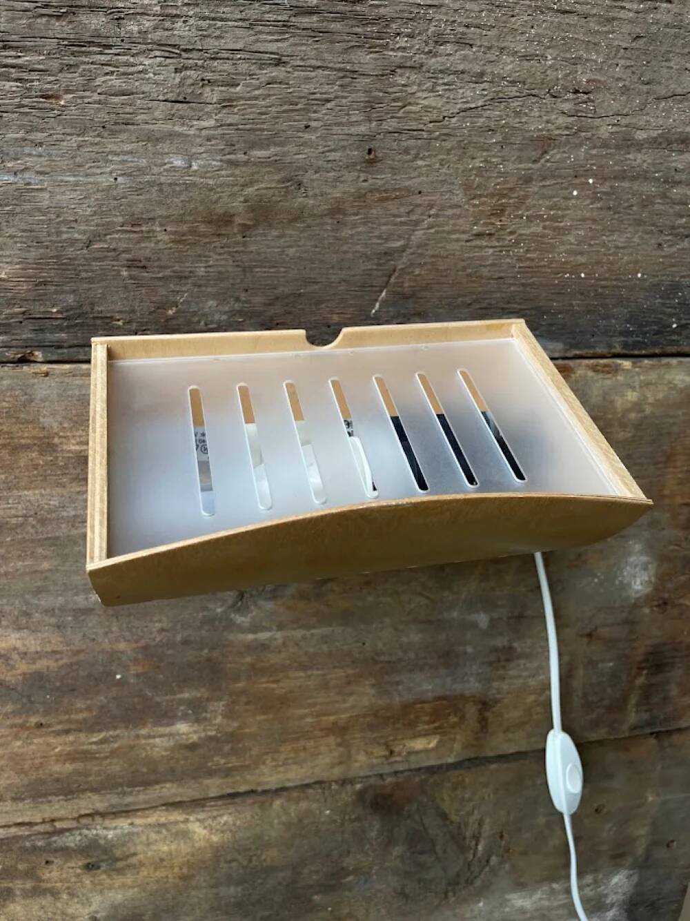 Wall lamp titled 'Strimma' by Knut Hagberg & Marianne Hagberg for IKEA, 1990s.