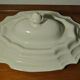 Vegetable soup tureen lid Moustiers 18th century South France
