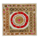 Vintage Turkish hand-knotted rug 124x138 cm
