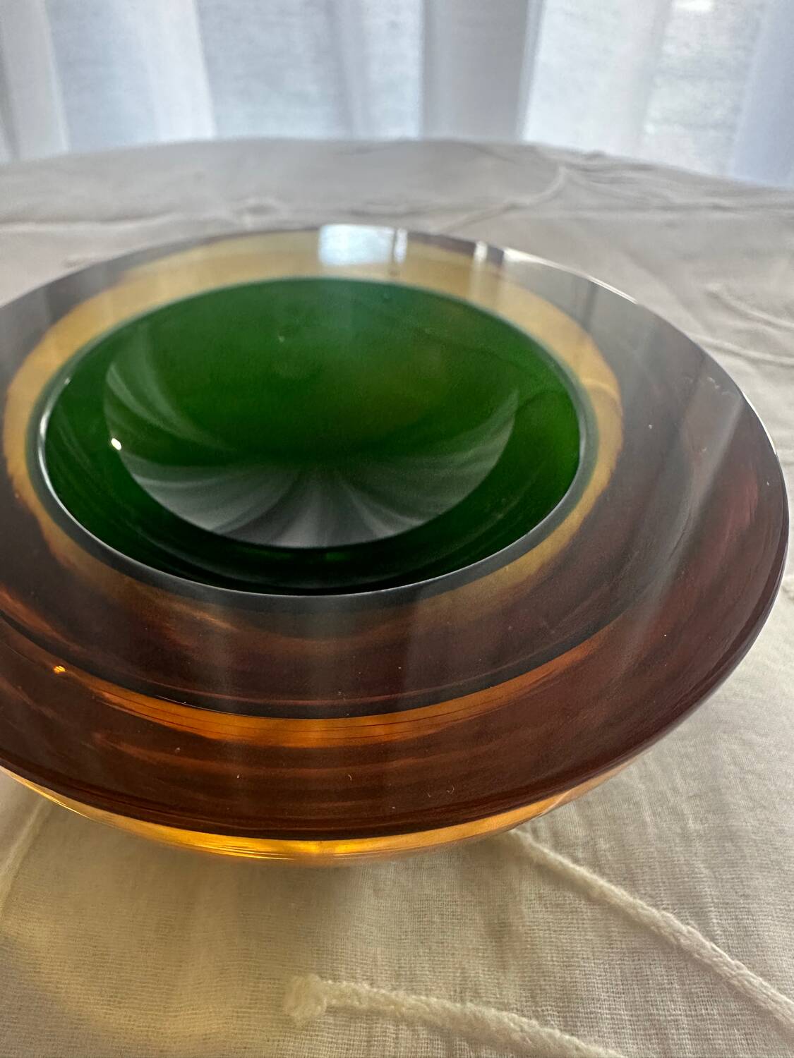 Vide poche Flavio Poli en verre de Murano, 1970