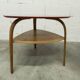 Baumann "bowwood" tripod coffee table designed by Hugues Steiner 1960
