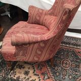Pair of shepherd armchairs