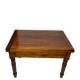 Table italienne en noyer, années 1950