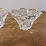 Pair of crystal candlesticks from Arques