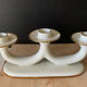 Ceramic candle holder Bavaria