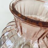 Paire de vases en verre