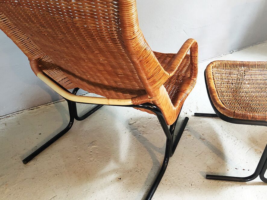 Armchair and ottoman 746 Dirk Van Sliedregt 514 C