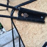 Vintage serving trolley with Eiffel legs