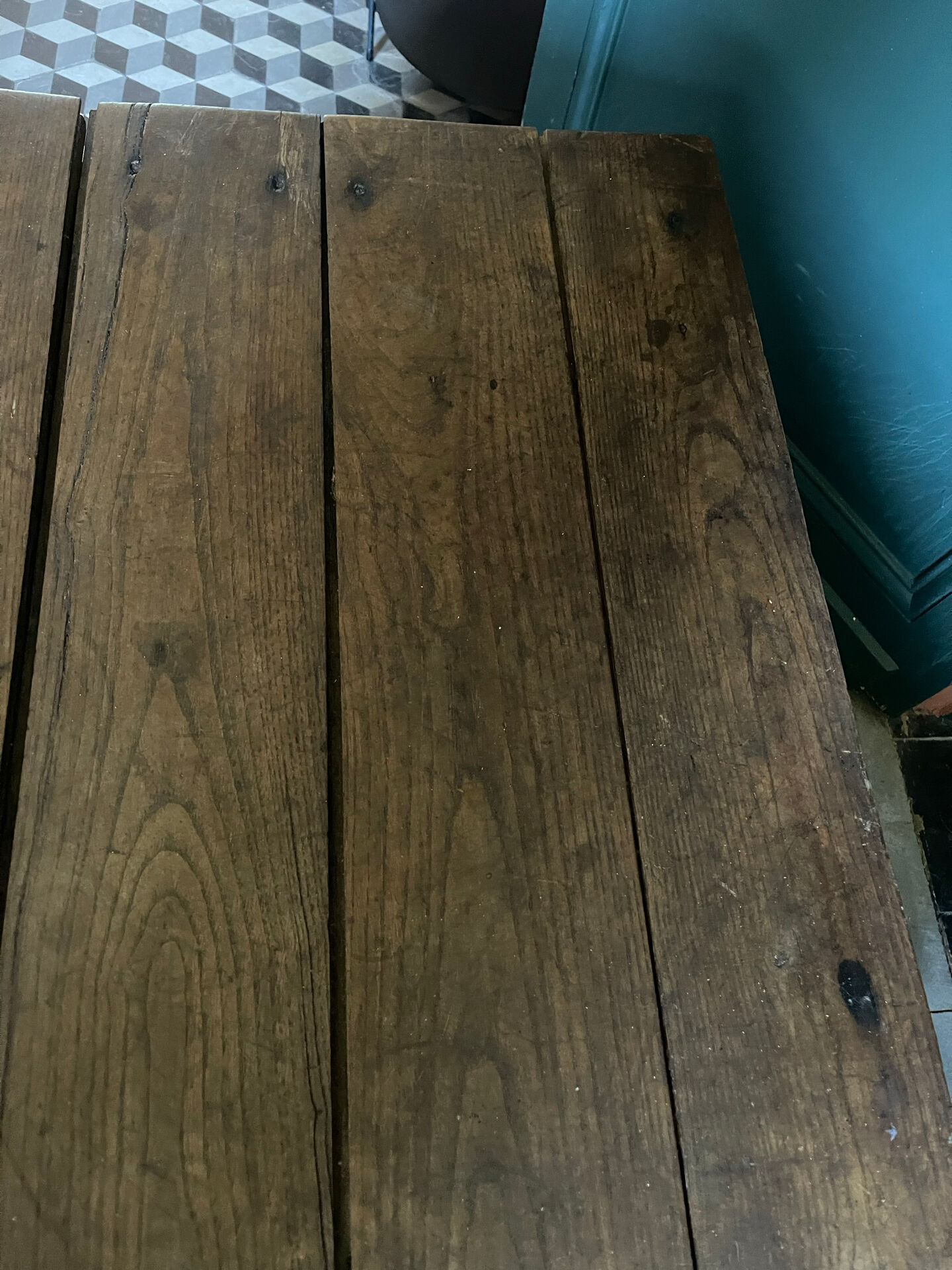 Old farmhouse coffee table