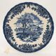 6 dessert plates in English earthenware Myott Meakin