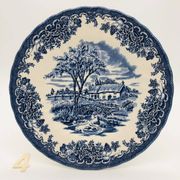 6 assiettes à dessert en faïence anglaise Myott Meakin