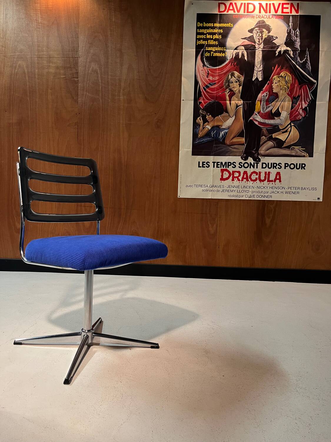 4 swivel chairs from around 1970