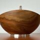 Mid-Century Modern Teak and Silver Plated Metal Bowl from Grasoli, Italy, 1960s