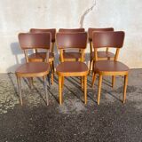 Set of 6 Baumann chairs
