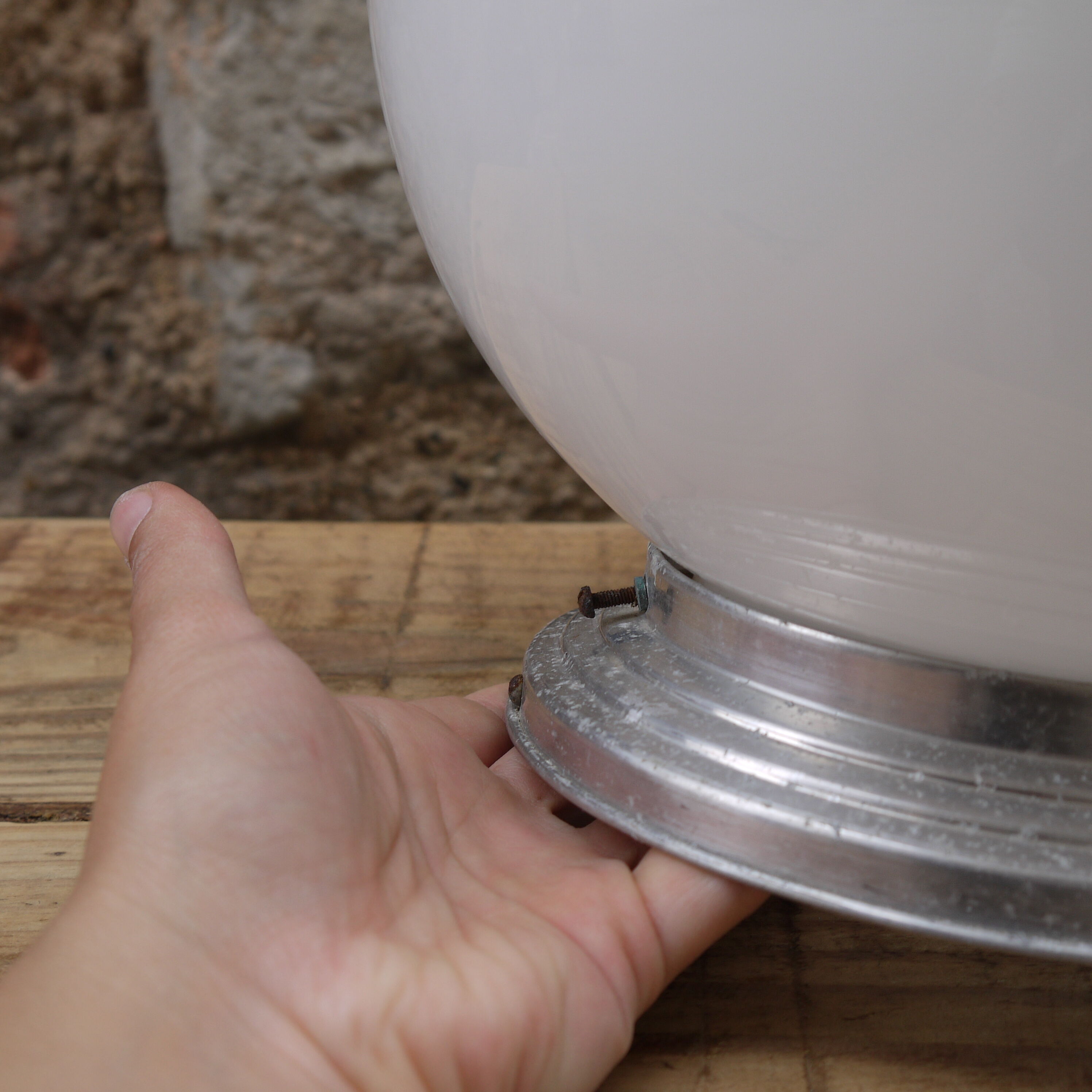 Ceiling light White Globe ø25 cm