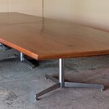 Table de conférence en palissandre d'Osvaldo Borsani pour Tecno 1968