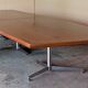 Rosewood conference table by Osvaldo Borsani for Tecno 1968