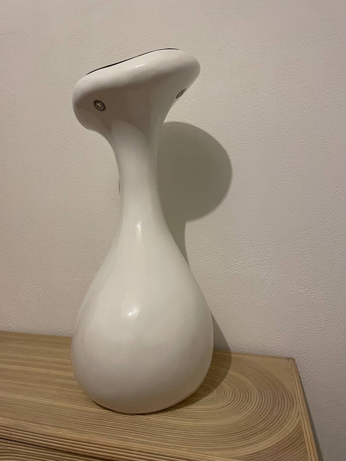 Lampe céramique année 80