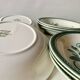 Set of 12 boch la louvière soup plates - argenteuil series