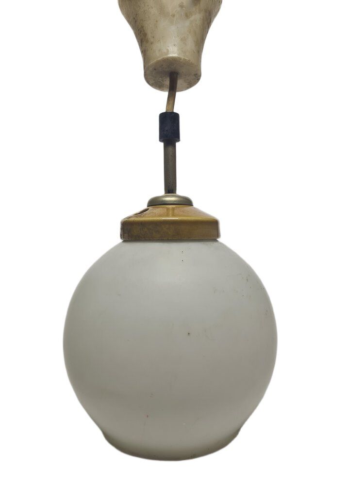 Postmodern Communist pendant lamp, Poland, 1970s