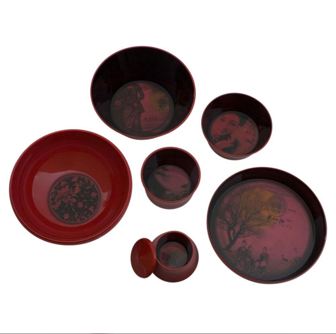 Set of Ming bowls from Ibride