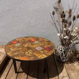 Ceramic coffee table by Jean Gregorieff