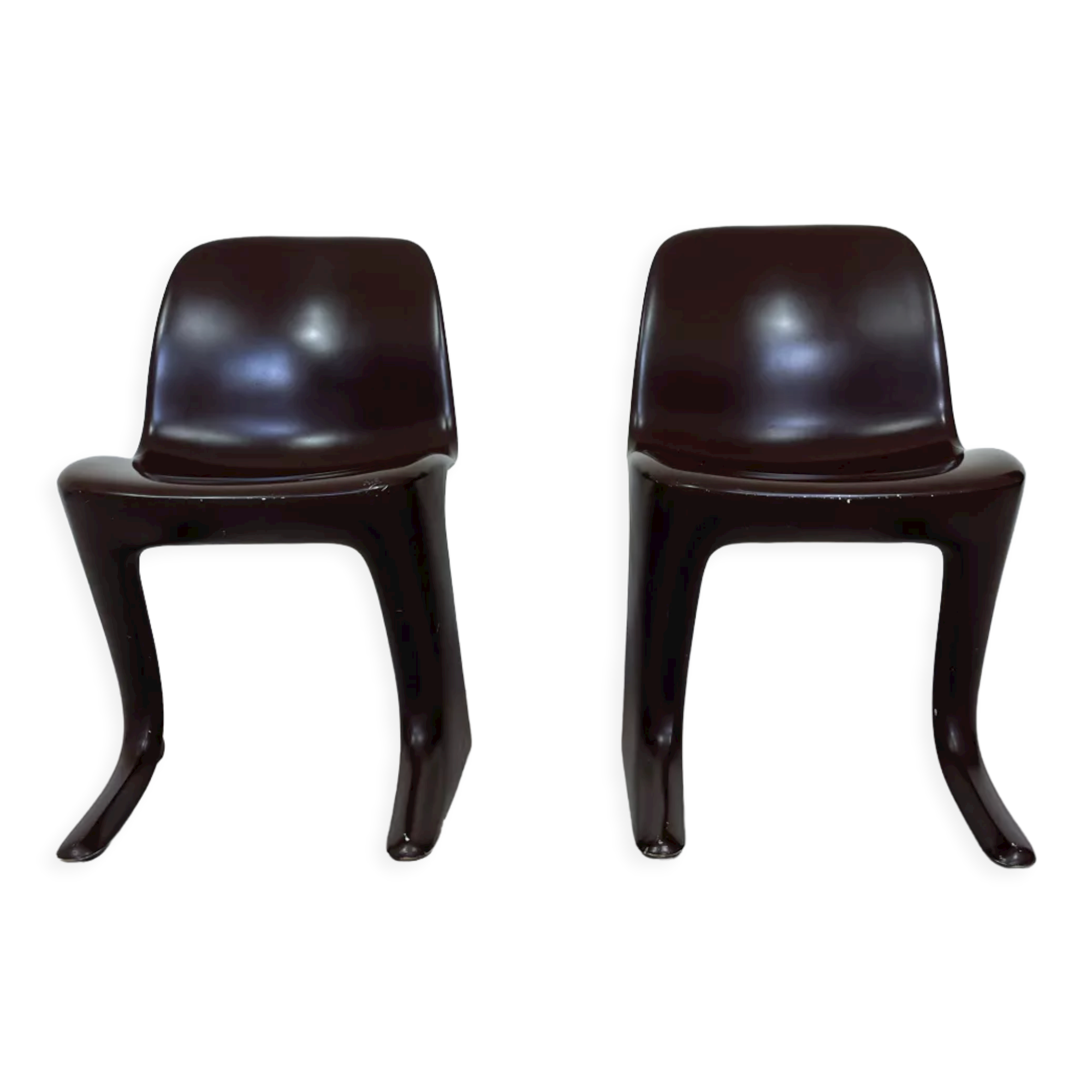 2 Chaises ‘ Z chair ‘ de Ernst Moëckel