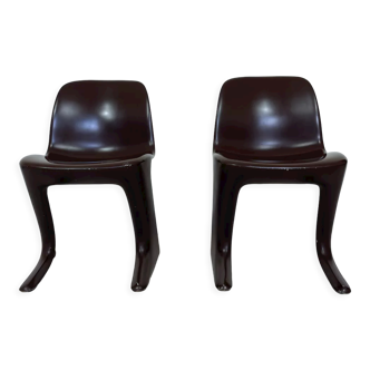 2 Chairs ' Z chair ' by Ernst Moëckel