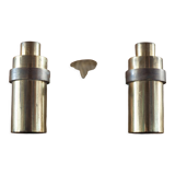 Vintage bronze wall lamp