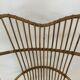 Rohe Noordwolde rattan chair, 1960, Netherlands XL siz