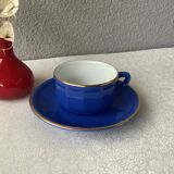 Apilco Flora blue coffee cup - rare color