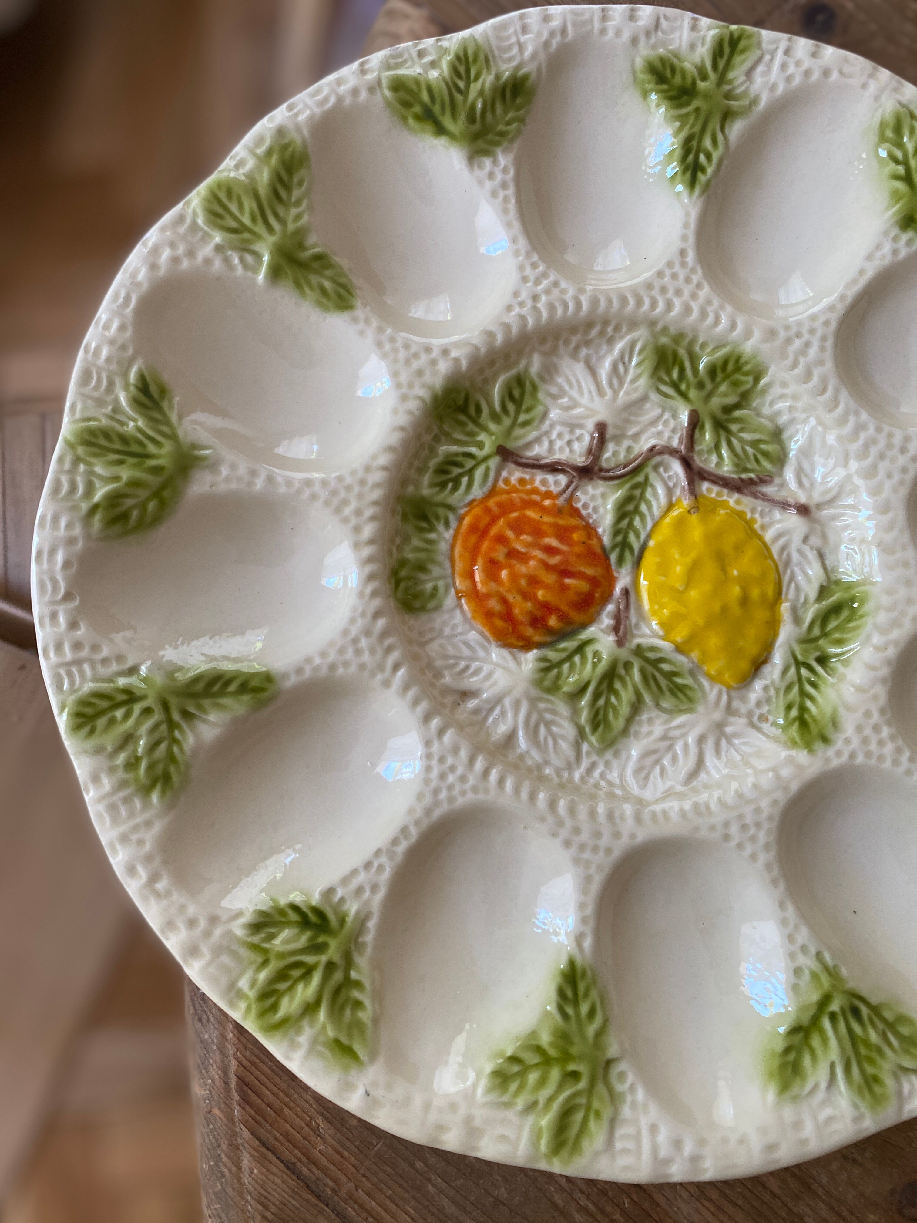 Mimosa egg dish