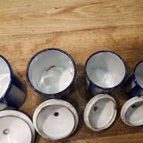 Ensemble en email bleu