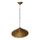 Pencil Split Reed, Rattan, Bamboo & Brass Pendant Lamp, 1970s