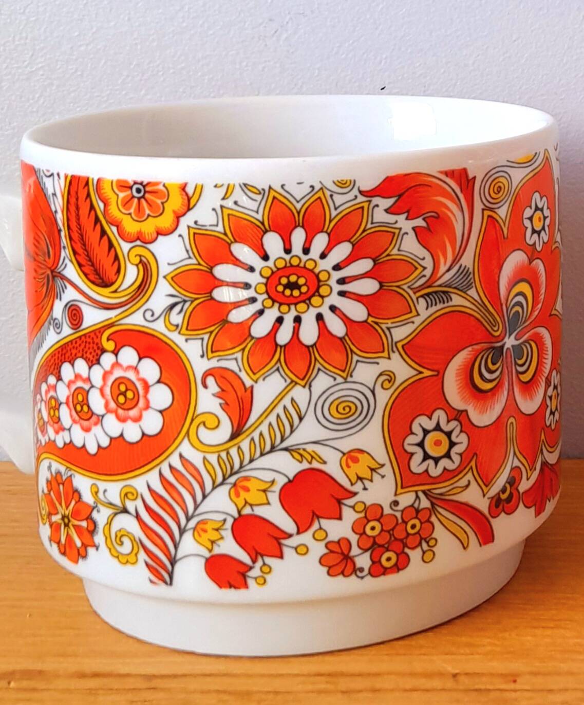 Vintage Tognana mug, 1970.