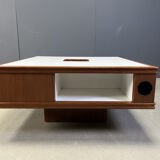 Space age wooden bar coffee table, 1960s