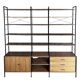 Wangregal selbststehende Regalwand