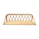 Rattan shelf