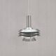 Suspension Aluminium par Lyskaer Belysning 1960s