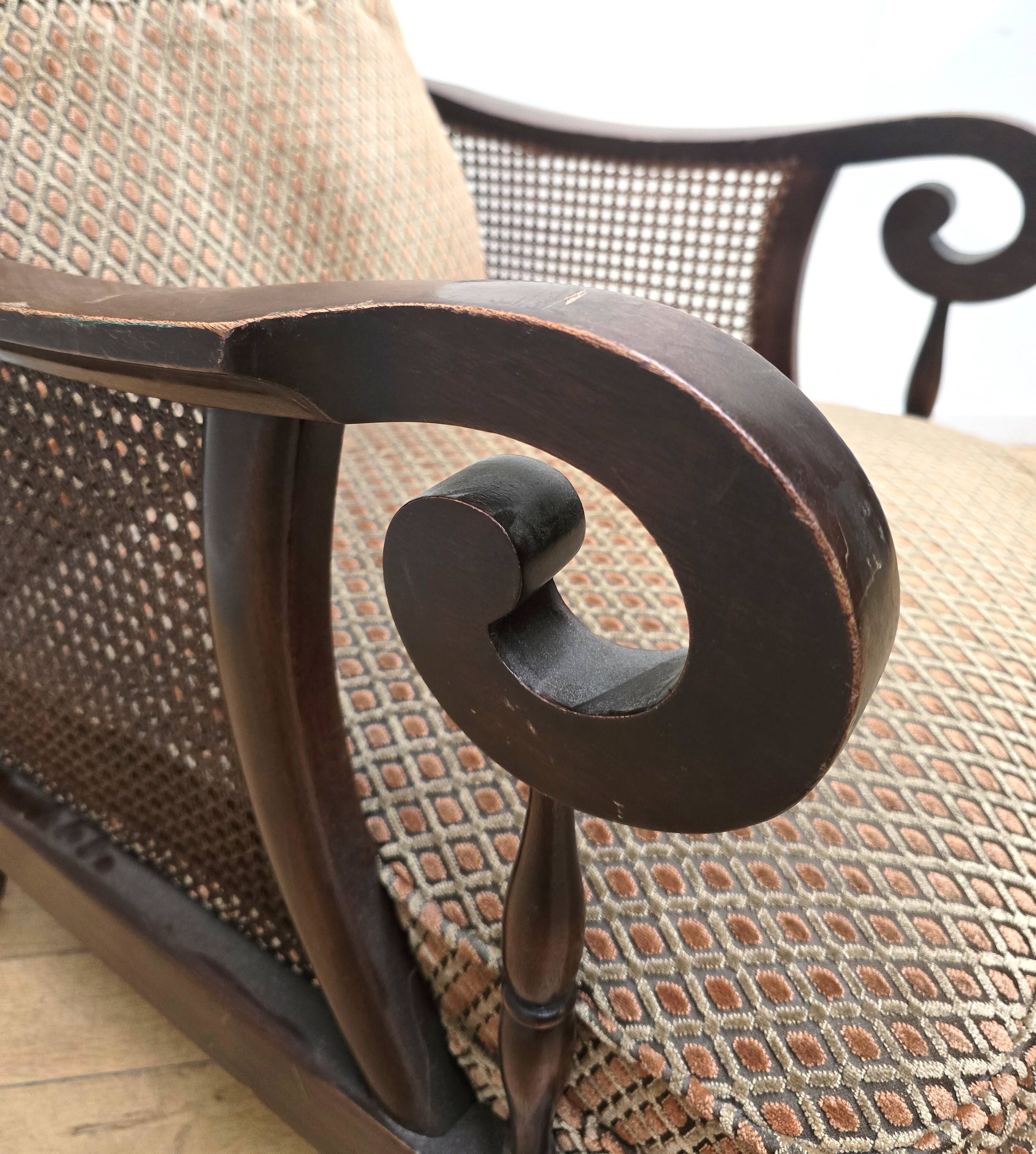 Vintage English style armchair